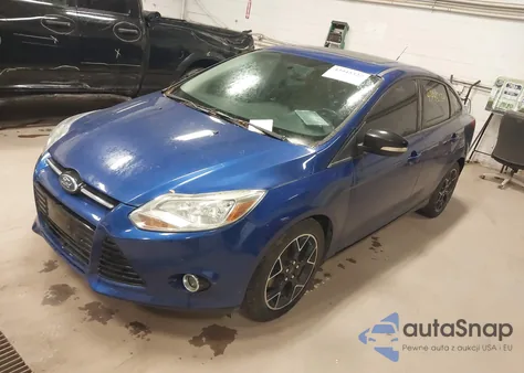 2014 Ford Focus Se z USA, uszkodzony, nr VIN 1FADP3F29EL373900